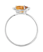 Женские Кольца_Серебро .925_ЦИТРИН__4-Лазурит-Онлайн