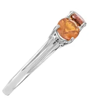 Женские Кольца_Серебро .925_ЦИТРИН__3-Лазурит-Онлайн