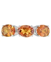 Женские Кольца_Серебро .925_ЦИТРИН__2-Лазурит-Онлайн