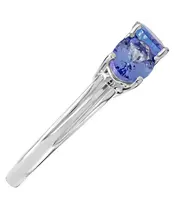 Женские Кольца_Серебро .925_ТАНЗАНИТ__3-Лазурит-Онлайн