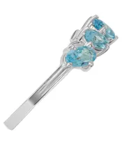 Женские Кольца_Серебро .925_ТОПАЗ__3-Лазурит-Онлайн