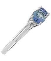 Женские Кольца_Серебро .925_ТАНЗАНИТ__3-Лазурит-Онлайн