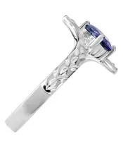 Женские Кольца_Серебро .925_ТАНЗАНИТ__3-Лазурит-Онлайн