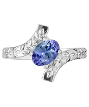 Женские Кольца_Серебро .925_ТАНЗАНИТ__2-Лазурит-Онлайн