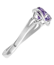 Женские Кольца_Серебро .925_АМЕТИСТ__3-Лазурит-Онлайн