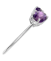 Женские Кольца_Серебро .925_АМЕТИСТ__4-Лазурит-Онлайн