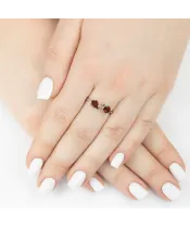 Женские Кольца_Серебро .925_ГРАНАТ__6-Лазурит-Онлайн