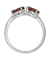 Женские Кольца_Серебро .925_ГРАНАТ__3-Лазурит-Онлайн