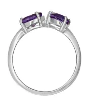 Женские Кольца_Серебро .925_АМЕТИСТ__3-Лазурит-Онлайн
