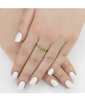 Женские Кольца_Серебро .925_ХРИЗОЛИТ__6-Лазурит-Онлайн