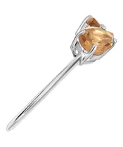 Женские Кольца_Серебро .925_ЦИТРИН__4-Лазурит-Онлайн