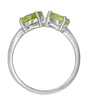 Женские Кольца_Серебро .925_ХРИЗОЛИТ__3-Лазурит-Онлайн