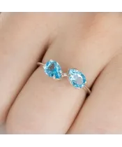 Женские Кольца_Серебро .925_ТОПАЗ__5-Лазурит-Онлайн