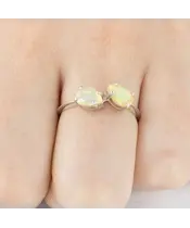 Женские Кольца_Серебро .925_ОПАЛ__5-Лазурит-Онлайн