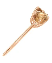 Женские Кольца_Серебро .925_ЦИТРИН__4-Лазурит-Онлайн