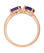 Женские Кольца_Серебро .925_АМЕТИСТ__3-Лазурит-Онлайн