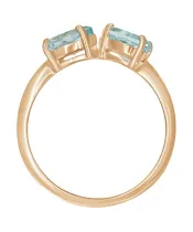 Женские Кольца_Серебро .925_ТОПАЗ__3-Лазурит-Онлайн