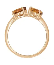 Женские Кольца_Серебро .925_ЦИТРИН__3-Лазурит-Онлайн