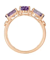 Женские Кольца_Серебро .925_АМЕТИСТ_Нанокристалл_3-Лазурит-Онлайн