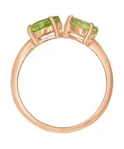 Женские Кольца_Серебро .925_ХРИЗОЛИТ__3-Лазурит-Онлайн