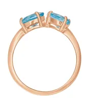 Женские Кольца_Серебро .925_ТОПАЗ__3-Лазурит-Онлайн