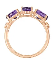 Женские Кольца_Серебро .925_АМЕТИСТ_Нанокристалл_3-Лазурит-Онлайн