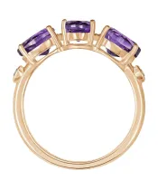 Женские Кольца_Серебро .925_АМЕТИСТ_Нанокристалл_3-Лазурит-Онлайн