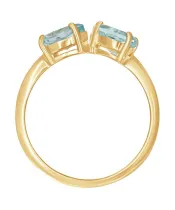 Женские Кольца_Серебро .925_ТОПАЗ__3-Лазурит-Онлайн