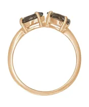 Женские Кольца_Серебро .925_РАУХТОПАЗ__3-Лазурит-Онлайн