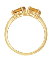 Женские Кольца_Серебро .925_ЦИТРИН__3-Лазурит-Онлайн