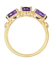 Женские Кольца_Серебро .925_АМЕТИСТ_Нанокристалл_3-Лазурит-Онлайн