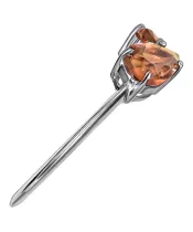 Женские Кольца_Серебро .925_ЦИТРИН__4-Лазурит-Онлайн