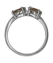 Женские Кольца_Серебро .925_РАУХТОПАЗ__3-Лазурит-Онлайн