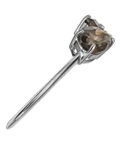 Женские Кольца_Серебро .925_РАУХТОПАЗ__4-Лазурит-Онлайн