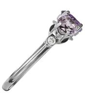 Женские Кольца_Серебро .925_АМЕТИСТ_Нанокристалл_4-Лазурит-Онлайн