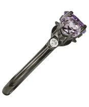 Женские Кольца_Серебро .925_АМЕТИСТ_Нанокристалл_4-Лазурит-Онлайн