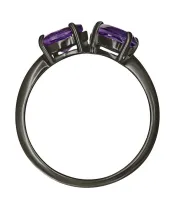 Женские Кольца_Серебро .925_АМЕТИСТ__3-Лазурит-Онлайн