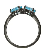 Женские Кольца_Серебро .925_ТОПАЗ__3-Лазурит-Онлайн