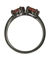 Женские Кольца_Серебро .925_ГРАНАТ__3-Лазурит-Онлайн