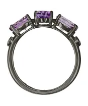 Женские Кольца_Серебро .925_АМЕТИСТ_Нанокристалл_3-Лазурит-Онлайн