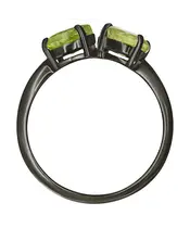 Женские Кольца_Серебро .925_ХРИЗОЛИТ__3-Лазурит-Онлайн