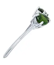 Женские Кольца_Серебро .925_ХРОМДИОПСИД__5-Лазурит-Онлайн