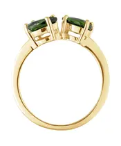 Женские Кольца_Серебро .925_ХРОМДИОПСИД__4-Лазурит-Онлайн