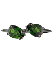 Женские Кольца_Серебро .925_ХРОМДИОПСИД__3-Лазурит-Онлайн