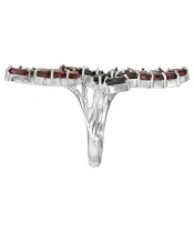 Женские Кольца_Серебро .925_ГРАНАТ__3-Лазурит-Онлайн