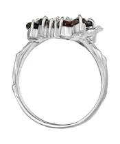 Женские Кольца_Серебро .925_ГРАНАТ__4-Лазурит-Онлайн