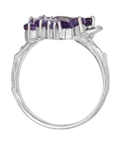 Женские Кольца_Серебро .925_АМЕТИСТ__4-Лазурит-Онлайн