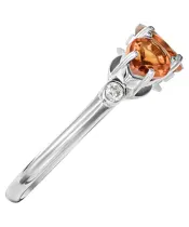 Женские Кольца_Серебро .925_ЦИТРИН_Нанокристалл_4-Лазурит-Онлайн