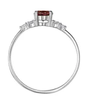 Женские Кольца_Серебро .925_ГРАНАТ_Нанокристалл_3-Лазурит-Онлайн