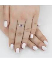 Женские Кольца_Серебро .925_АМЕТИСТ_Нанокристалл_5-Лазурит-Онлайн